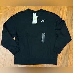 Nike Women's Classic Black Crewneck Sweater
